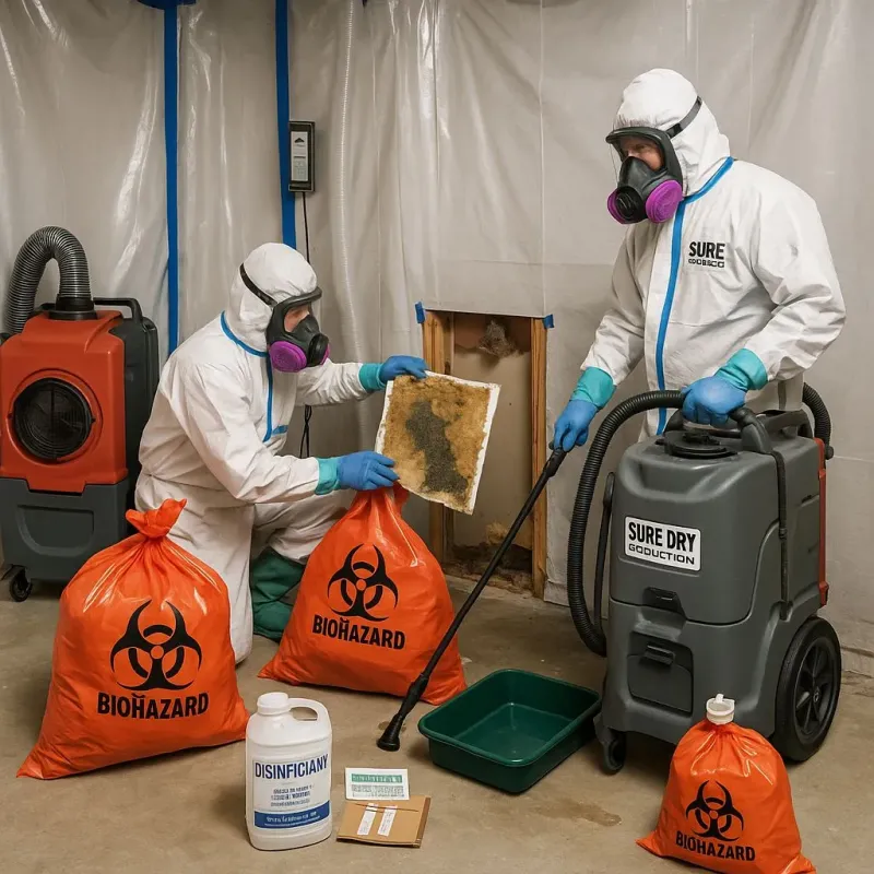 Contaminated Water Handling Protocols process in Lakemoor, IL